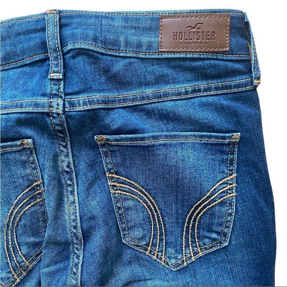 Hollister Mid Rise Super Skinny Jeans Distressed Size 25 NWT - Picture 6 of 6